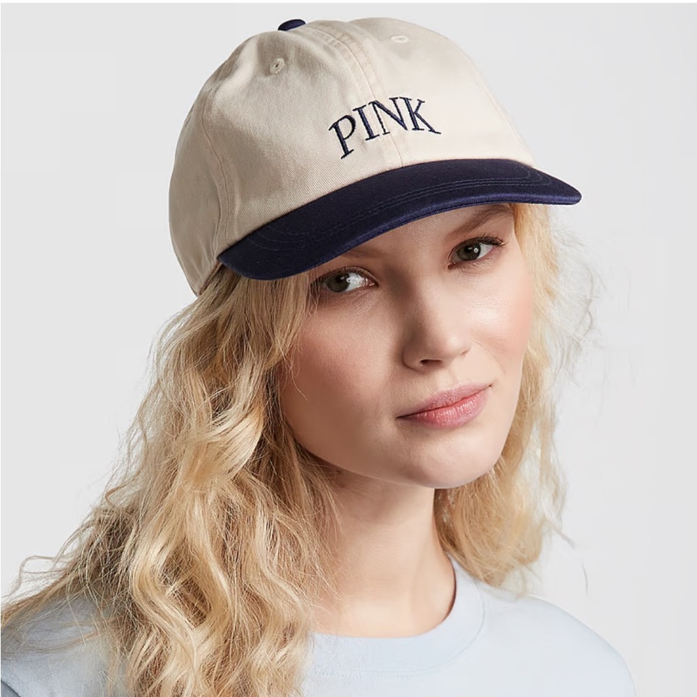 🔥🔥🆕💕PINK VICTORIA’S SECRET BASEBALL HAT